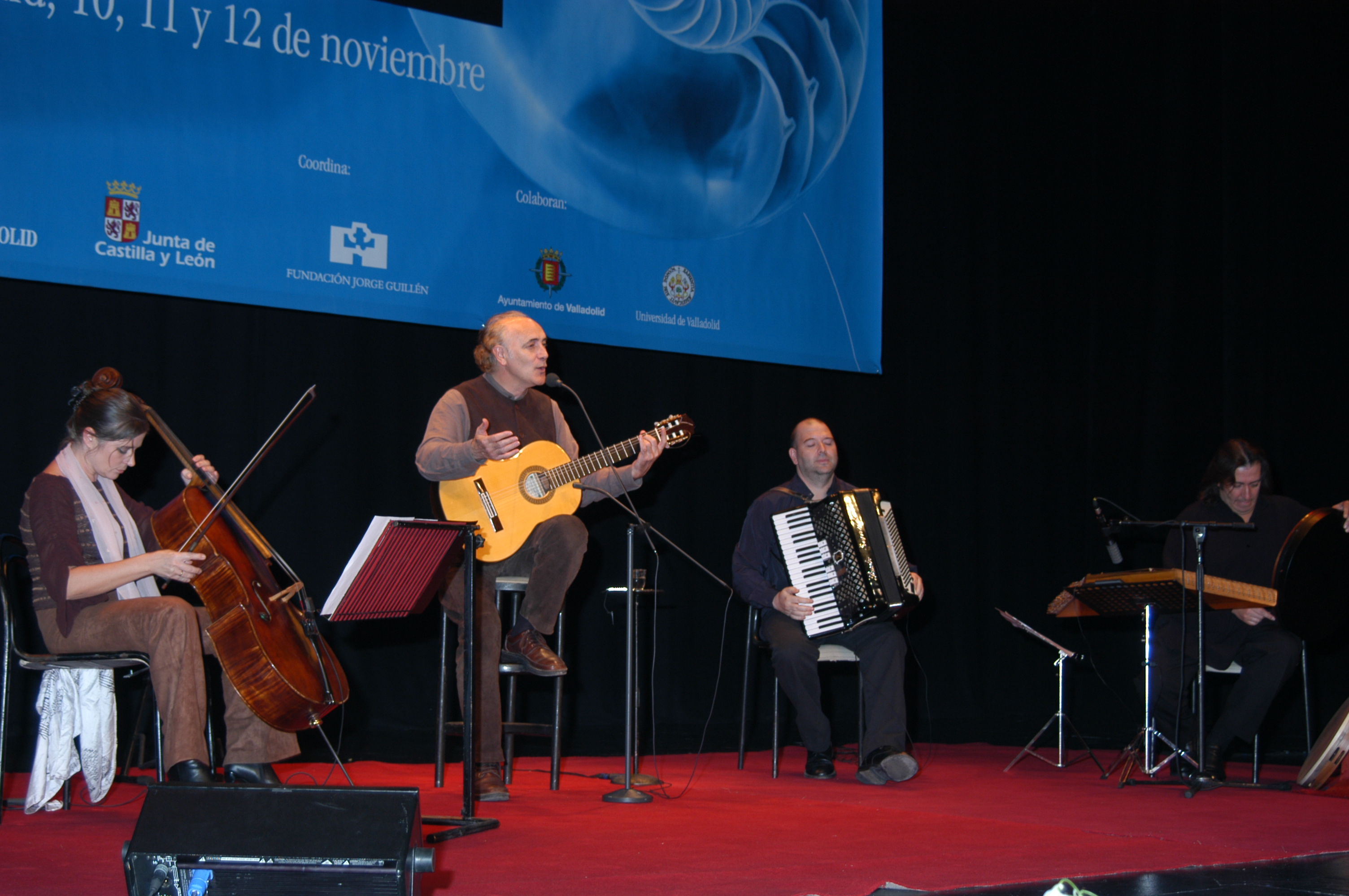 IV Congreso de la Lengua. Poesía Necesaria (2003) Concierto de Amancio Prada
