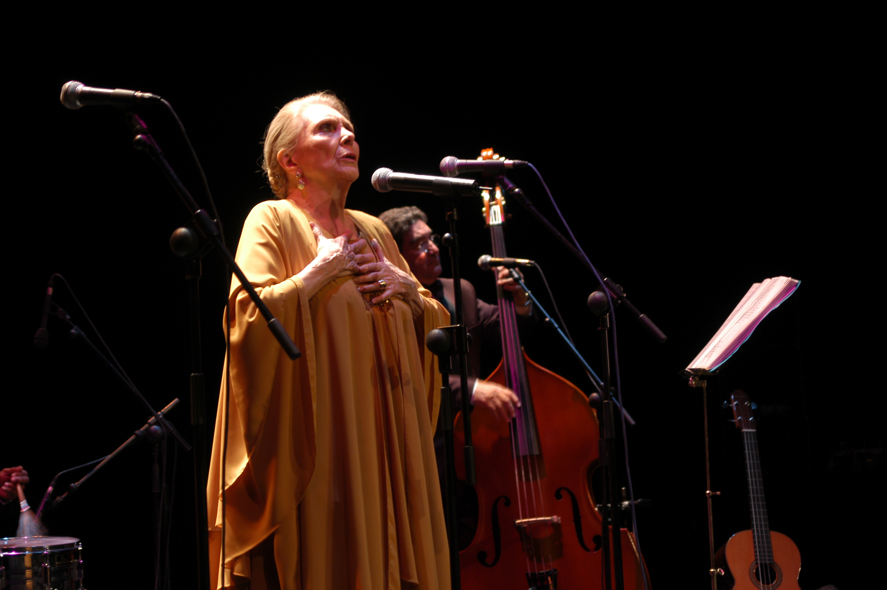 IV Congreso de la Lengua. Poesía Necesaria (2003) Concierto de María Dolores Pradera